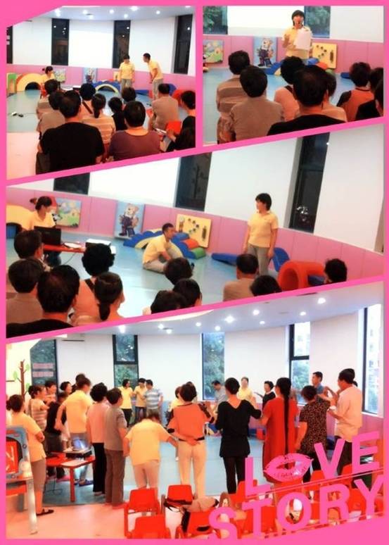 “活到老，學(xué)到老，教育寶寶爺爺奶奶講技巧”----隔代教育輔導(dǎo)班講座報(bào)道