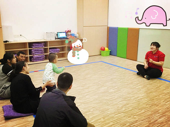 嬰智貝佳禹洲園：開課風采展示